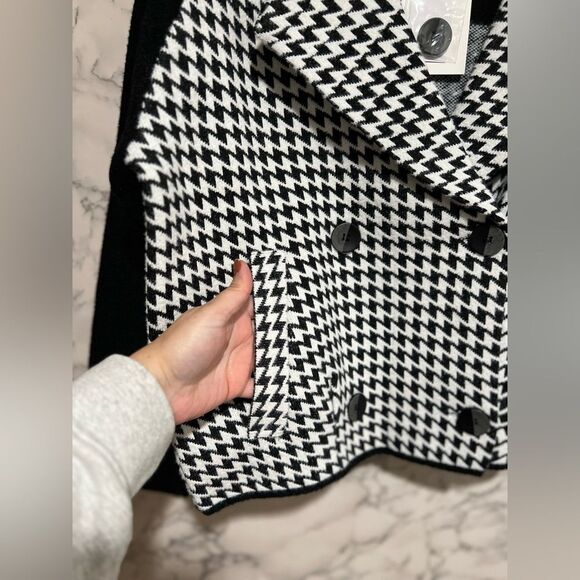 M MAGASCHONI Double Breasted Notch Lapel Cropped Jacket - Picture 5 of 13